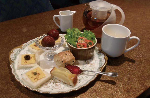 ホッとするお茶